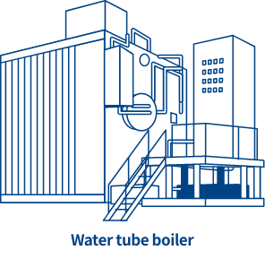 Water tube boiler