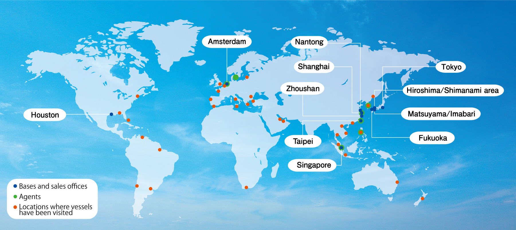 map:Customer Service Network No Bother